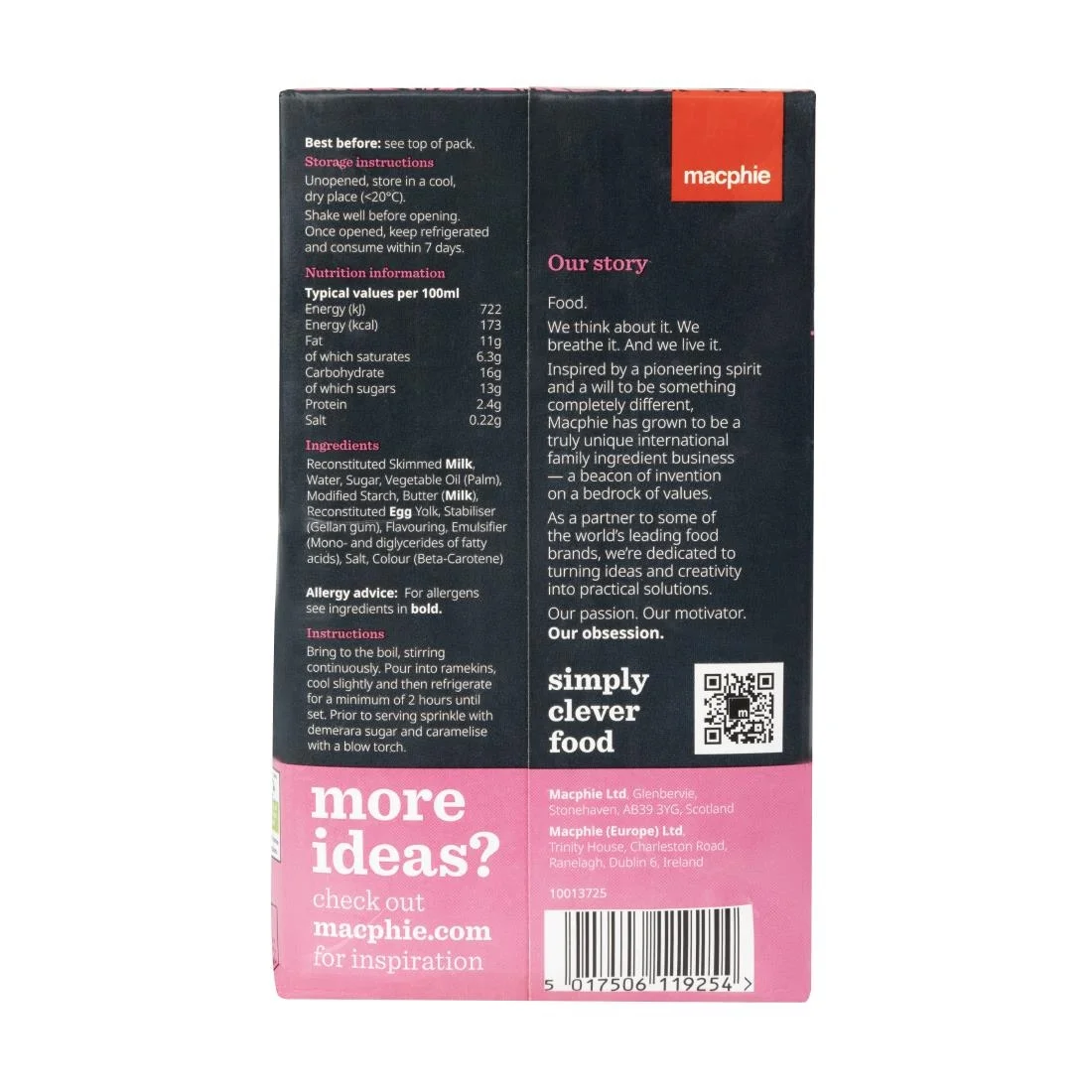 Macphie Crème Brûlée 1Ltr - Image 3