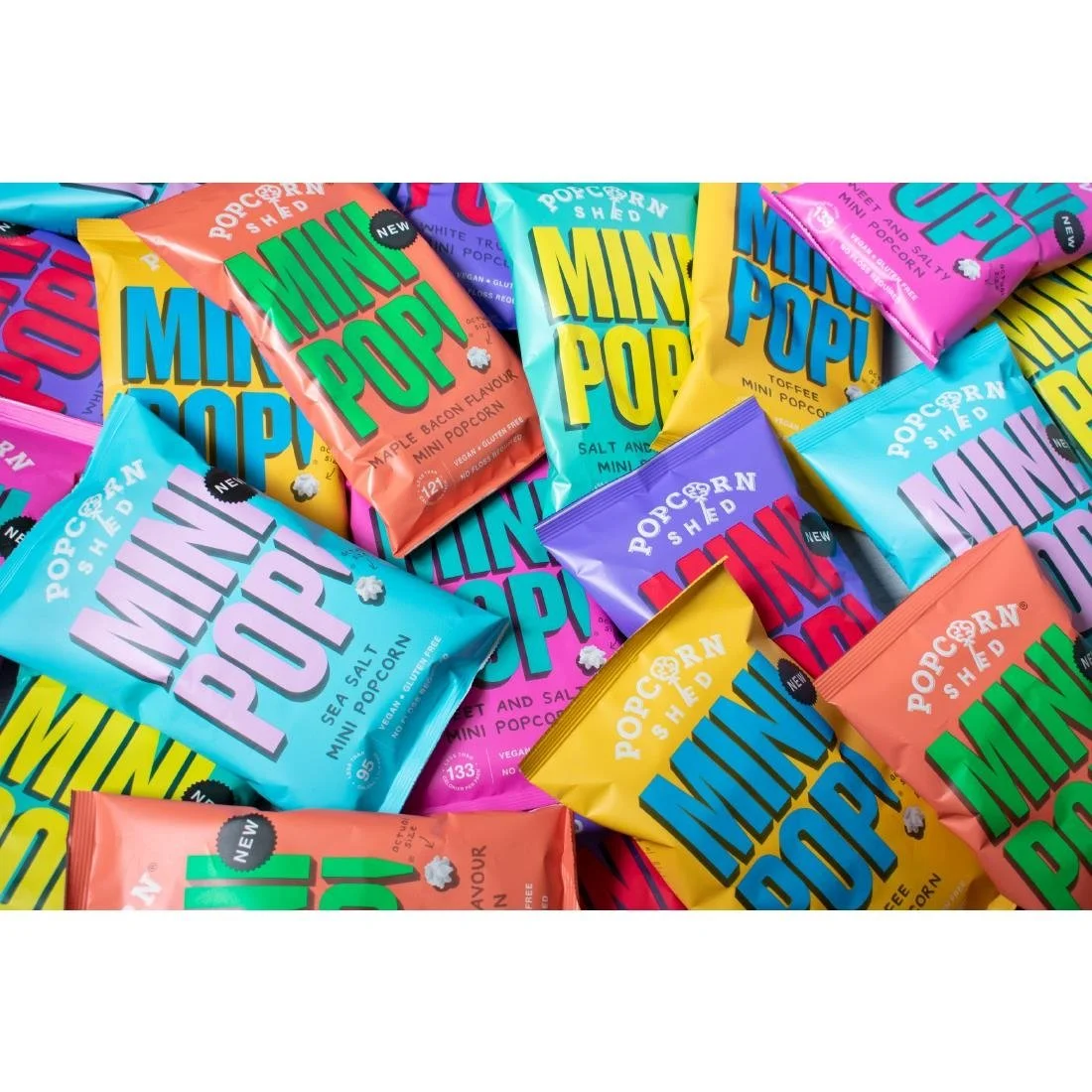 Popcorn Shed Toffee Mini Pop! Single Serve Bag 28g (24 Pack) - Image 3