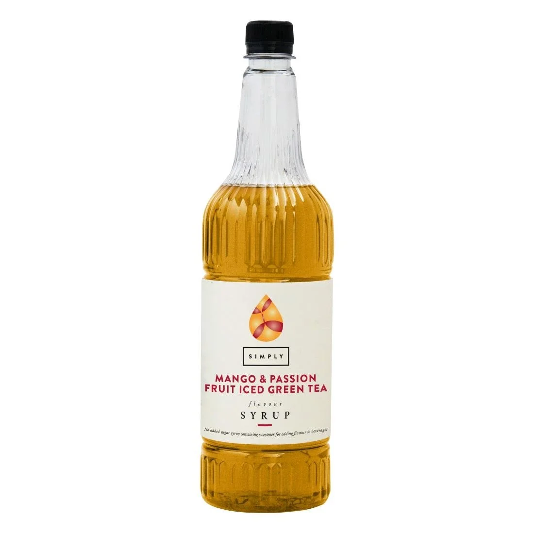 Simply Mango & Passionfruit Iced Green Tea 1Ltr - Image 1