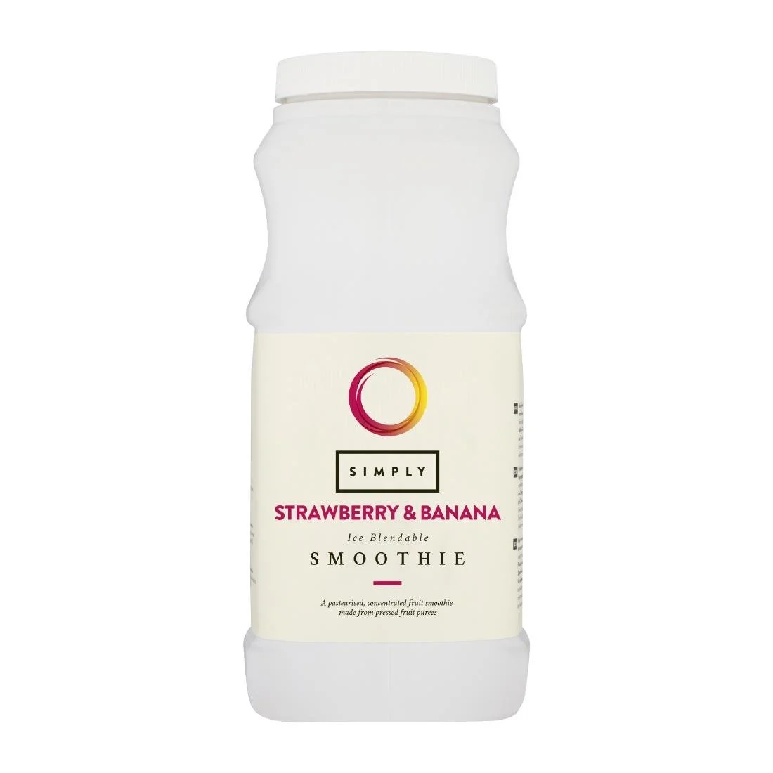 Simply Strawberry & Banana Smoothie 1Ltr - Image 1