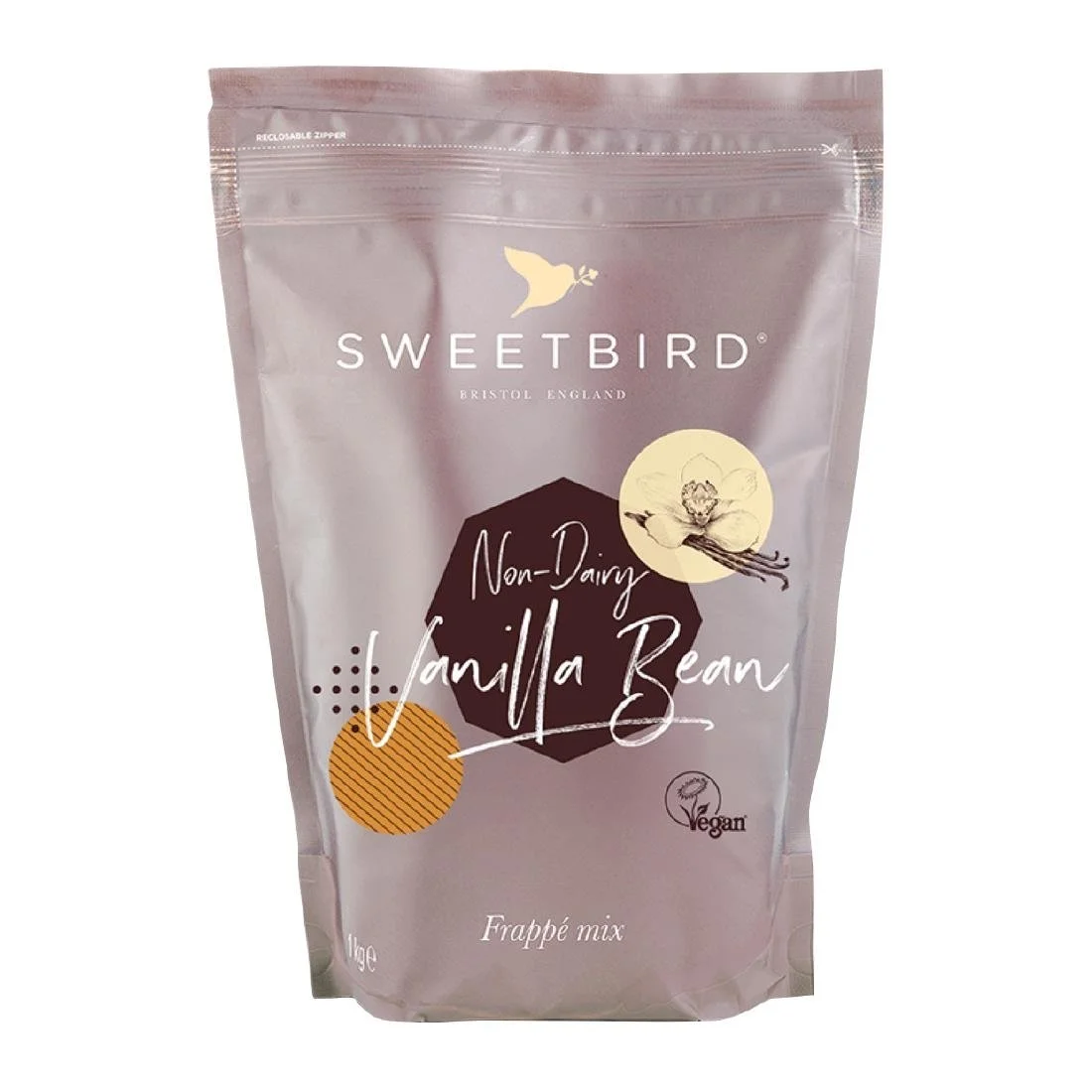 Sweetbird Vanilla Bean Frappé Pouch (Vegan) - 1kg - Image 1