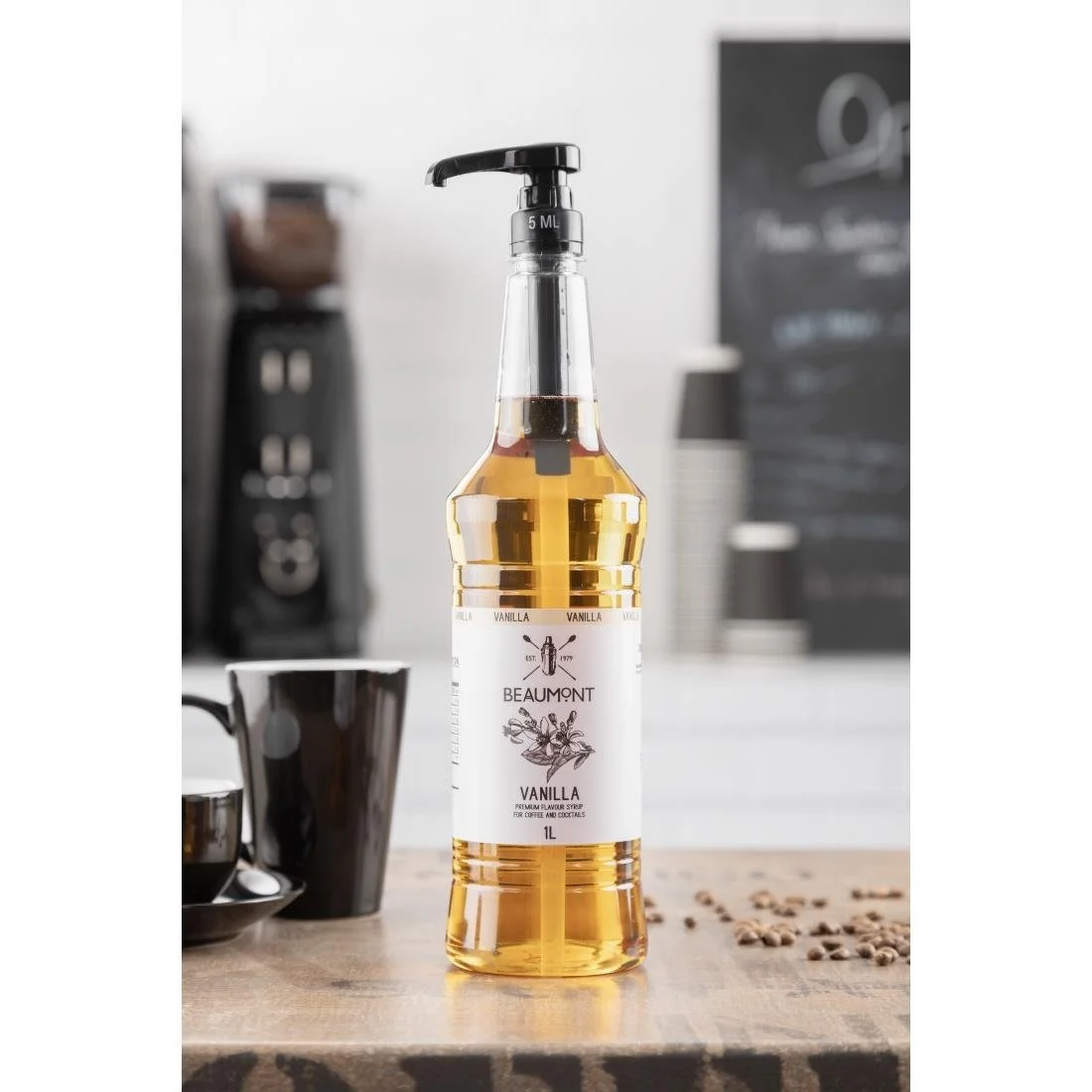 Beaumont Vanilla Syrup 1Ltr - Image 6