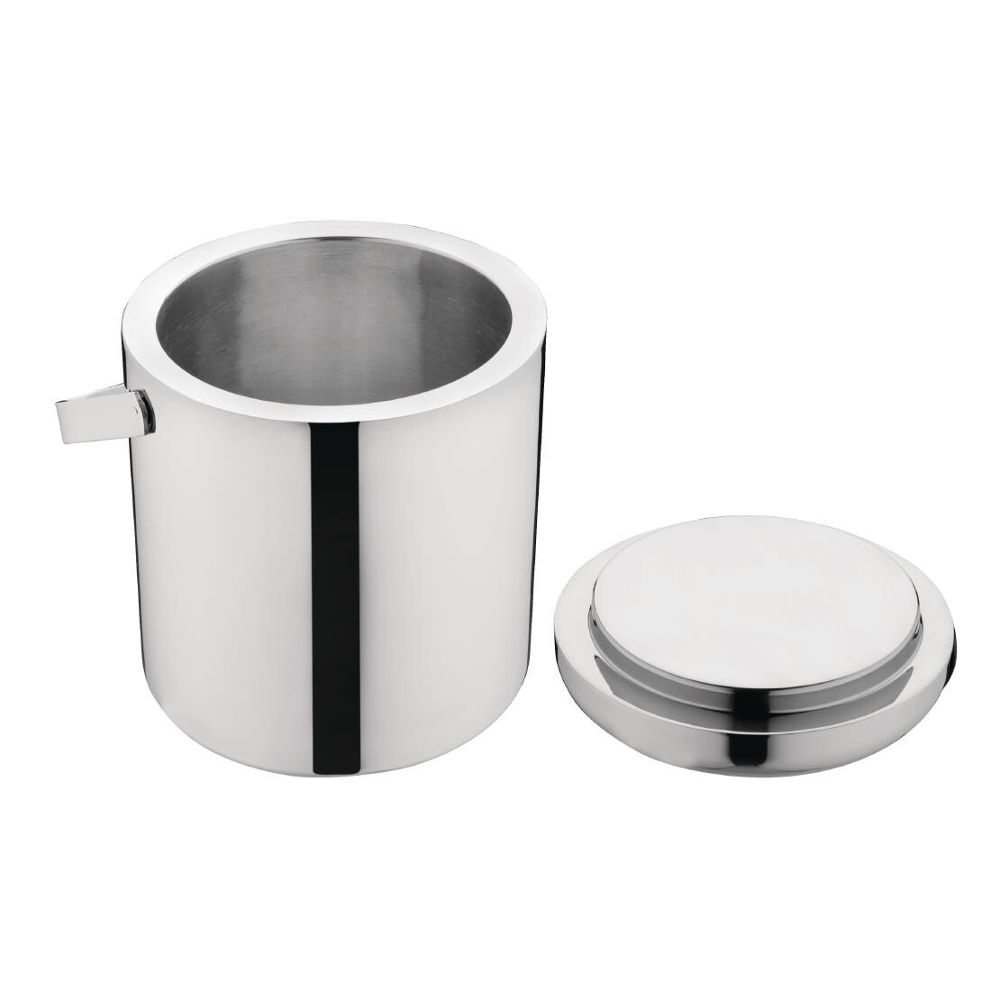 Ice Bucket with Lid and Tongs
