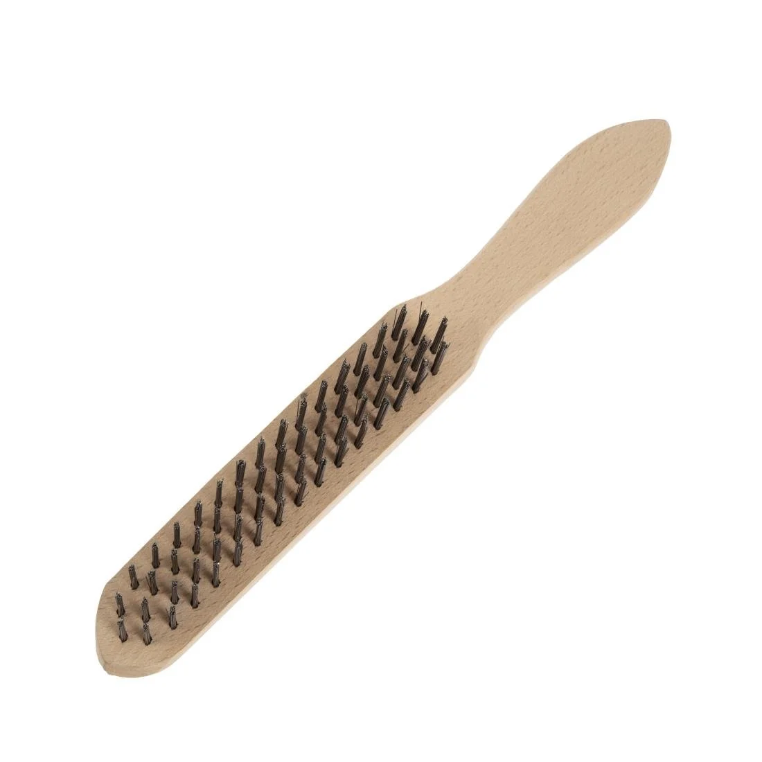 Faithfull Heavy Duty Wire Grill Brush 4 Row - Image 6