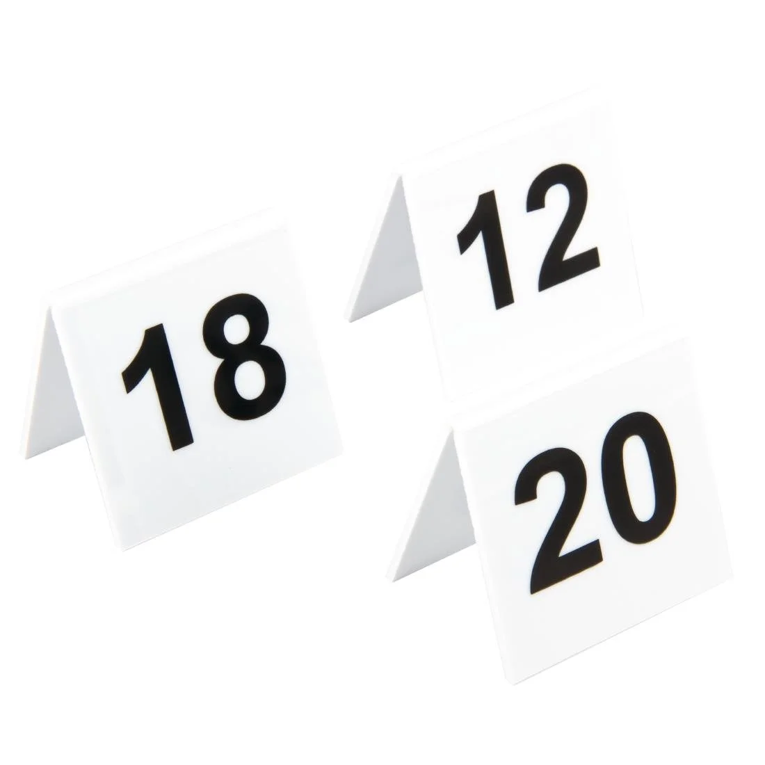 Beaumont Plastic Table Numbers 11-20 - Image 1