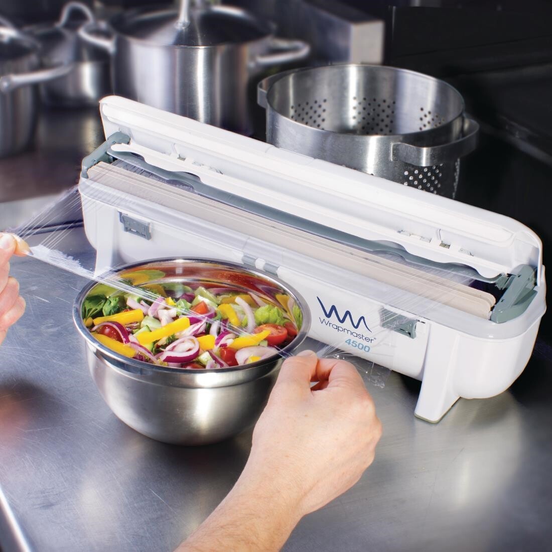 Special Offer Wrapmaster4500 Dispenser and 3 x 300m Clingfilm (M810)