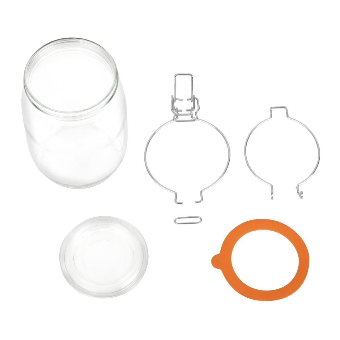 Vogue Clip Top Preserve Jar 1Ltr