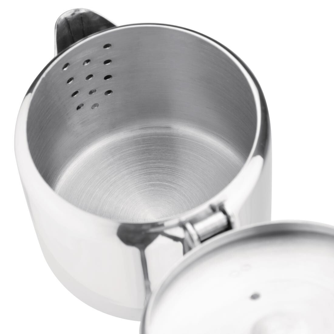 Olympia Concorde Teapot Stainless Steel 12oz