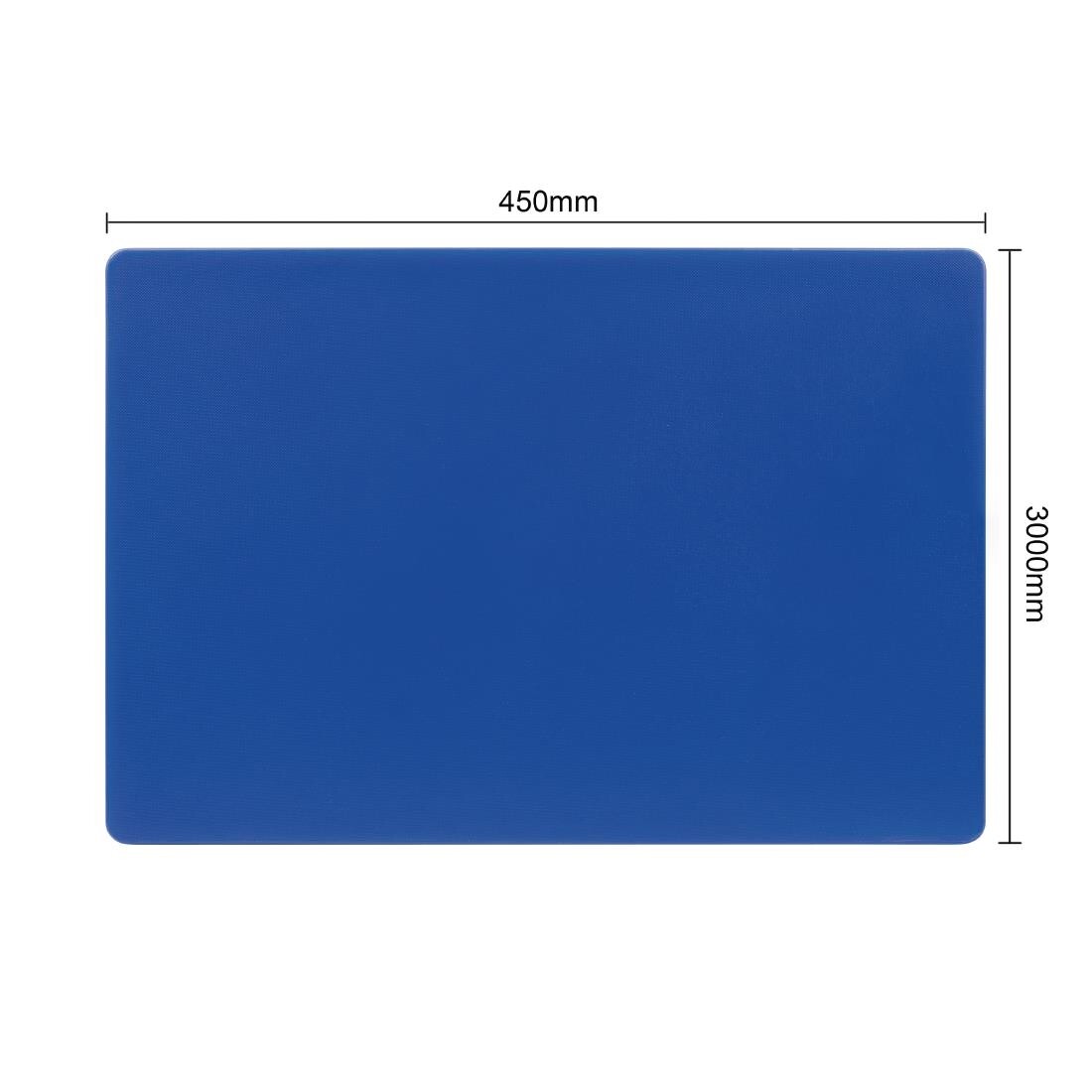 Hygiplas Thick Low Density Chopping Board Set with Rack