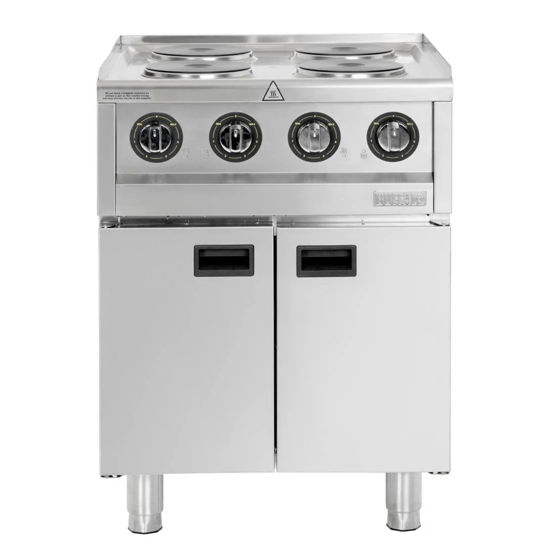 Buffalo 600 Series Freestanding 4 Plate Electric Hob 7kW - Image 2