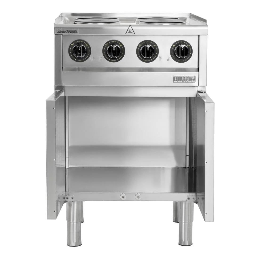 Buffalo 600 Series Freestanding 4 Plate Electric Hob 7kW - Image 5
