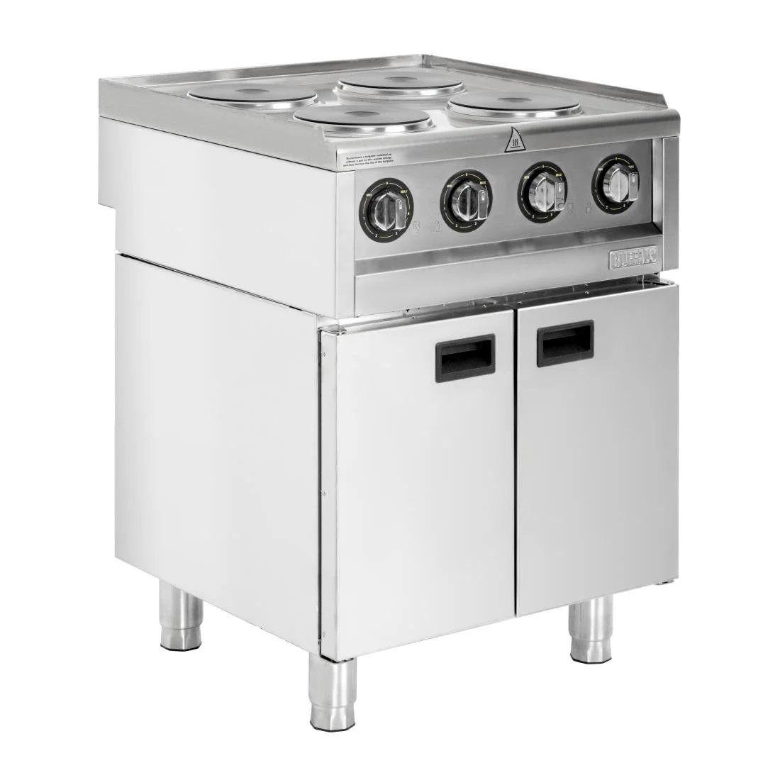 Buffalo 600 Series Freestanding 4 Plate Electric Hob 7kW - Image 1
