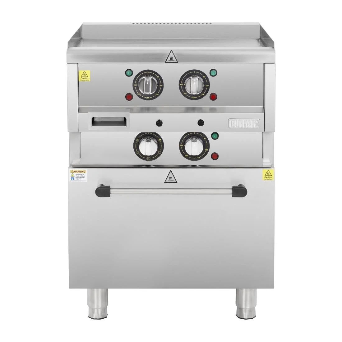 Buffalo 600 Series Freestanding Electric Griddle with Convection Oven - Image 2