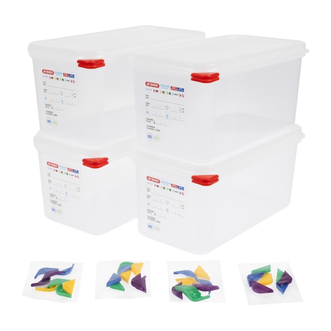Araven 1/3 GN Food Container 6Ltr