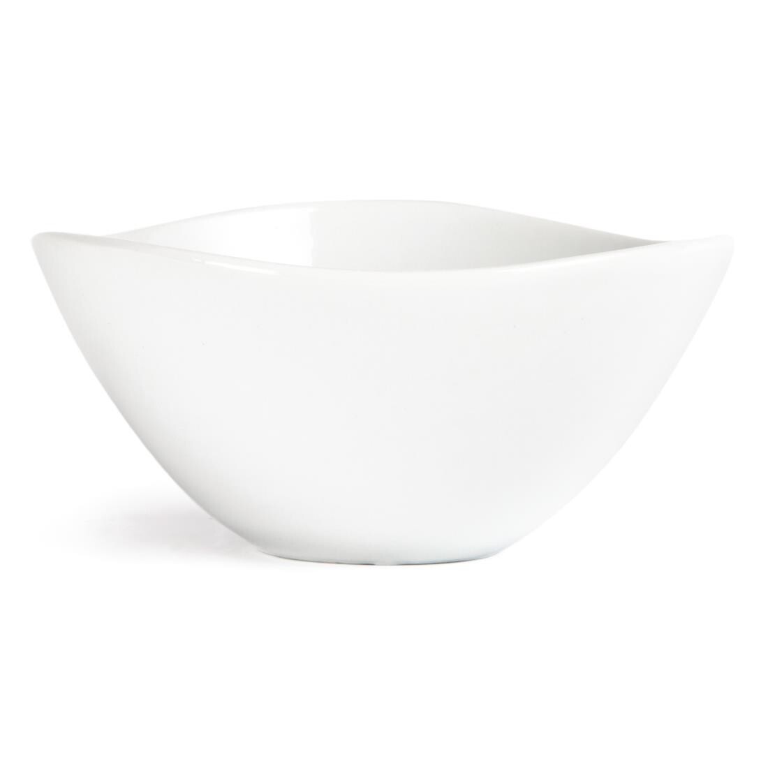 Olympia Whiteware Wavy Bowls 150mm