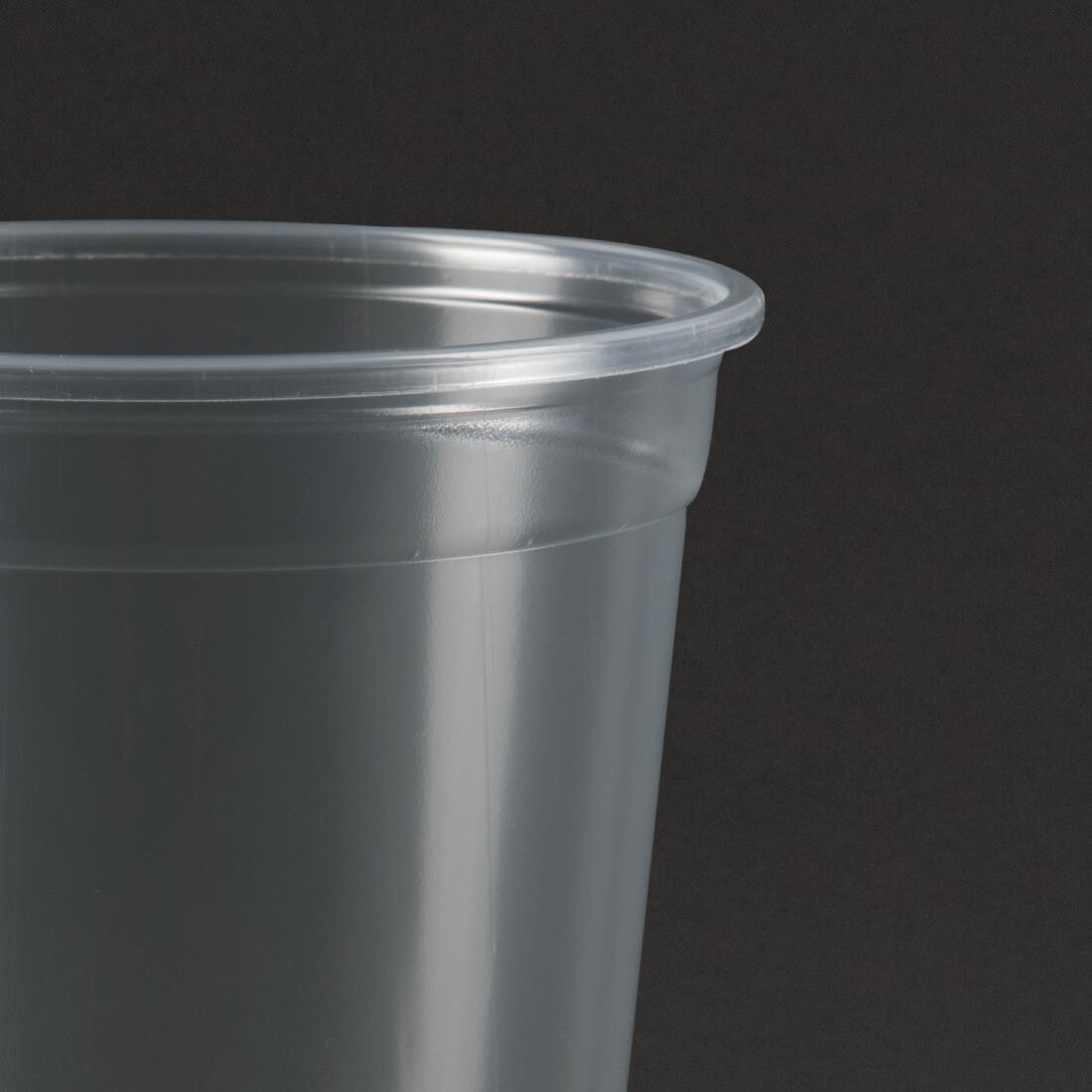 Disposable Pint Glass 20oz To The Brim