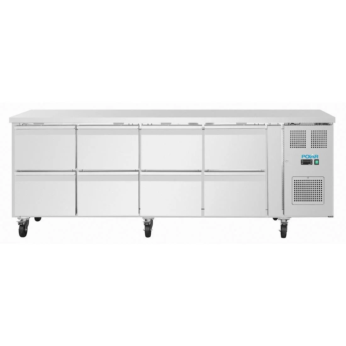 Polar U-Series Eight Drawer Gastronorm Counter Fridge - Image 2