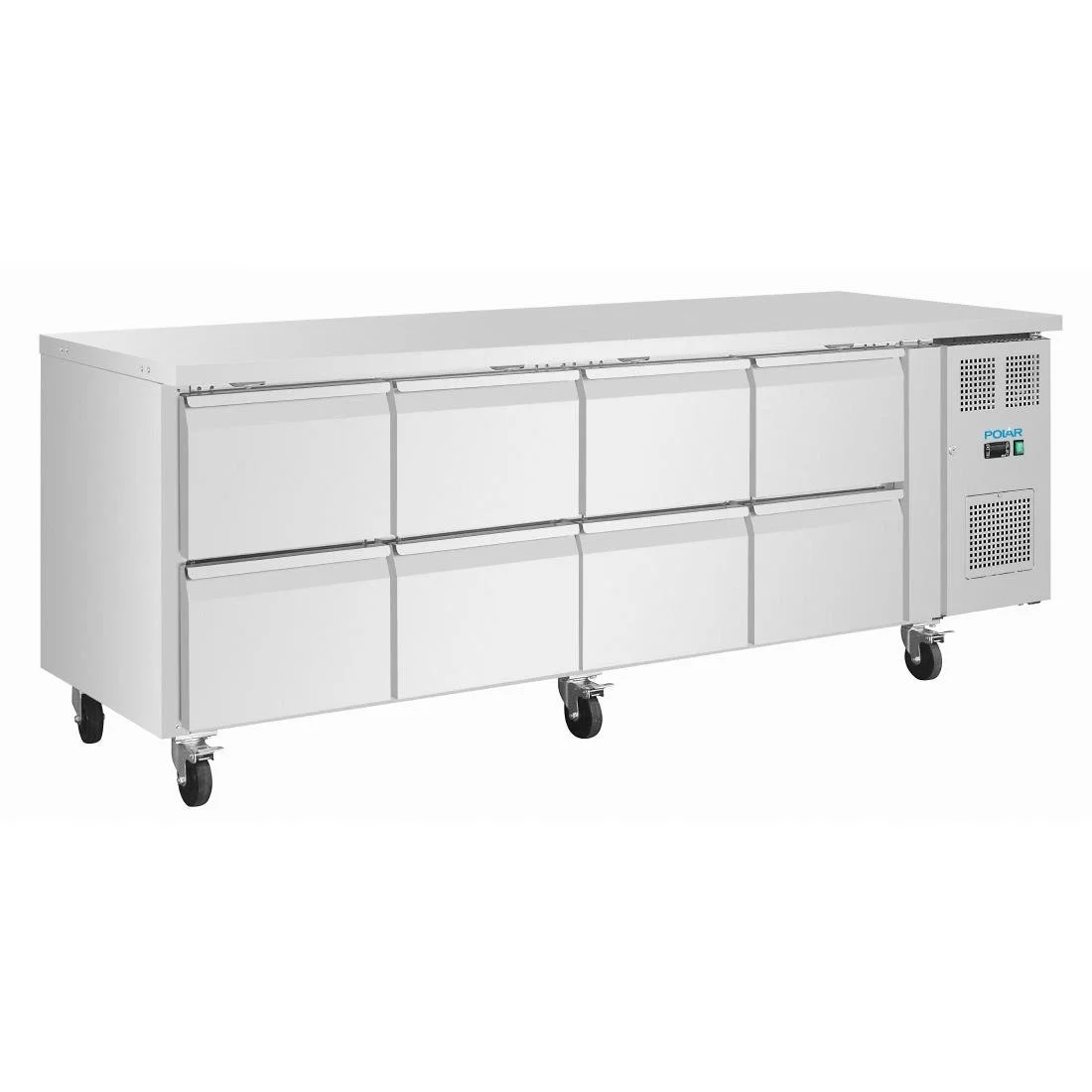 Polar U-Series Eight Drawer Gastronorm Counter Fridge - Image 1