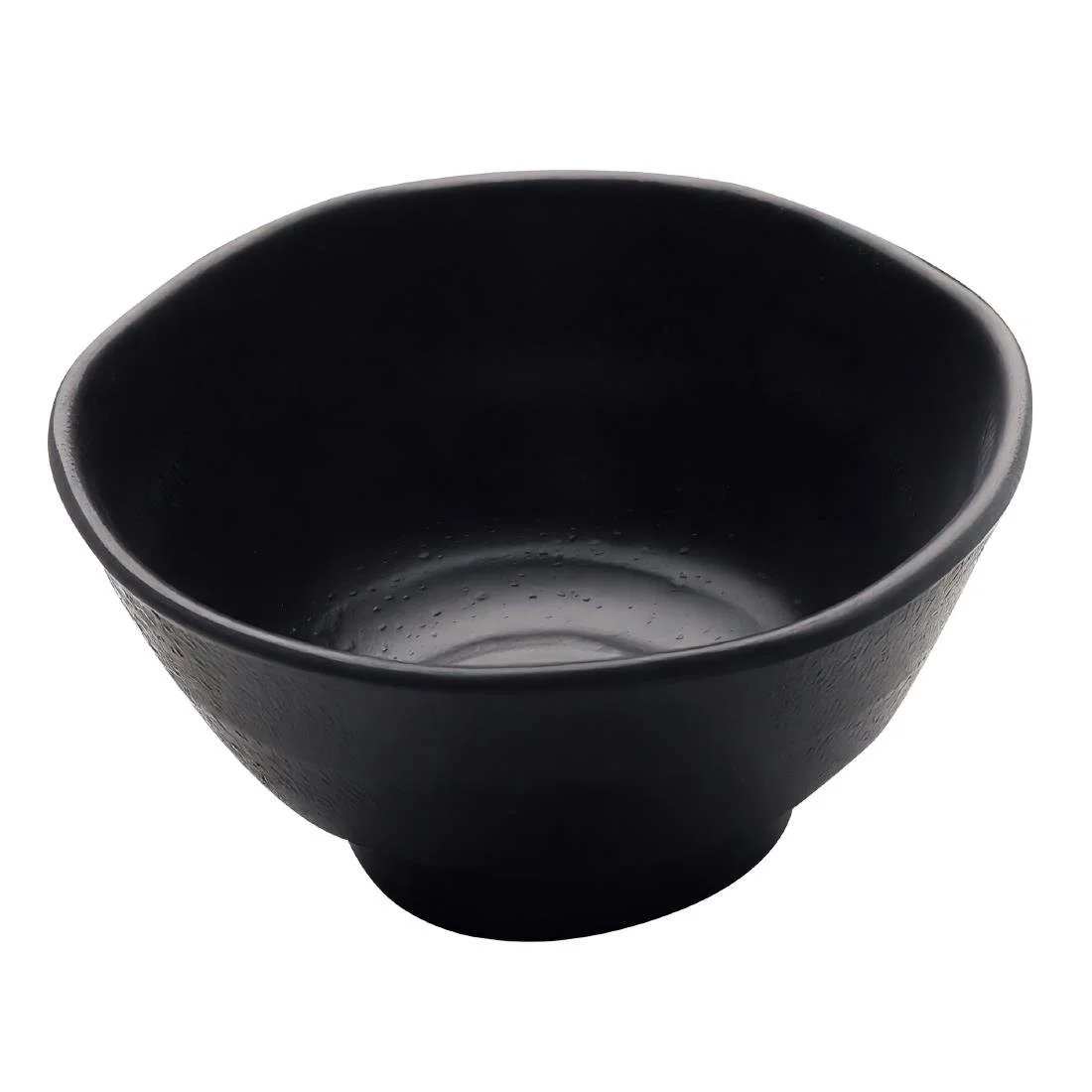 Utopia Zen Melamine Bowls Black 115mm (6 Pack) - Image 1