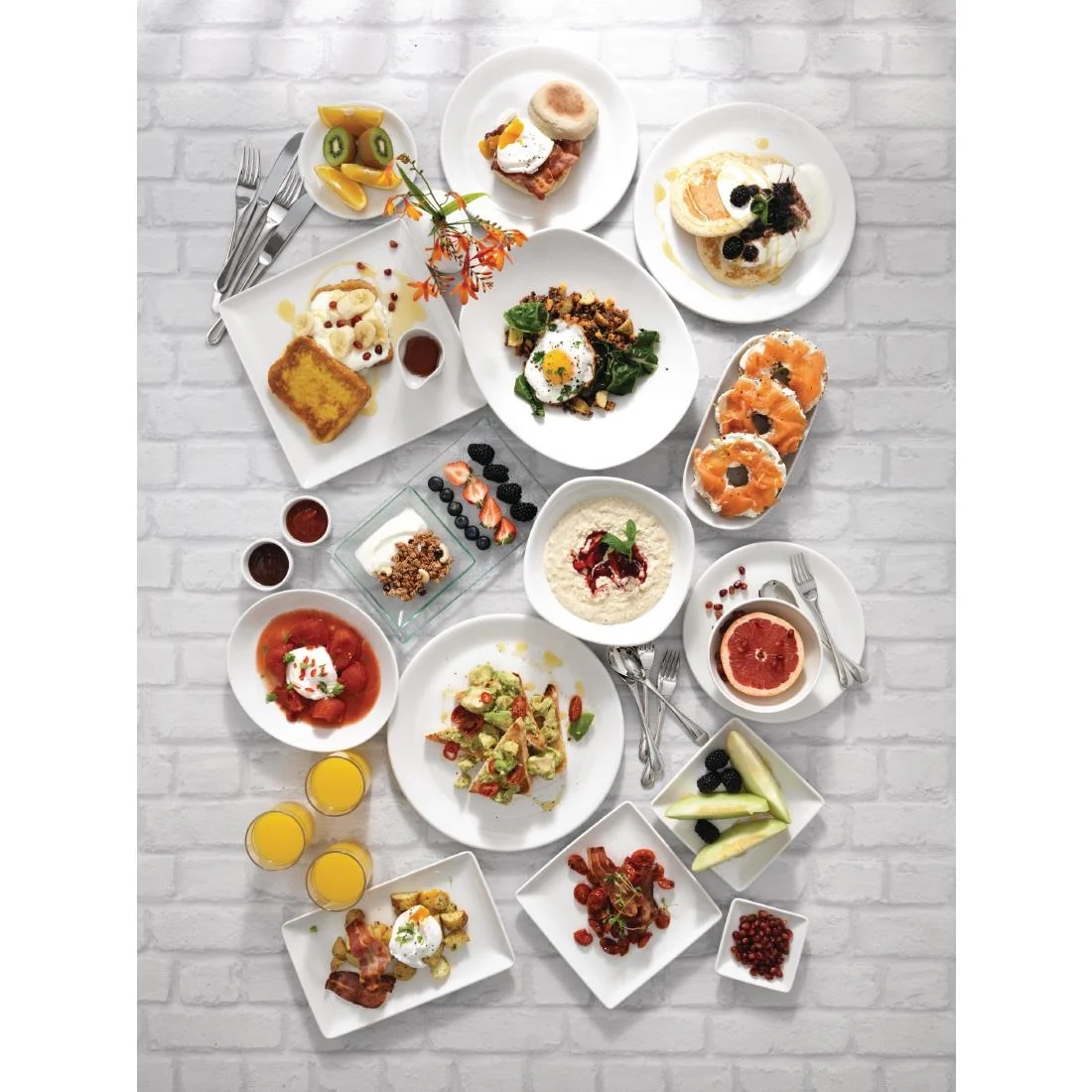 Steelite Taste Rectangle One Plates 270mm