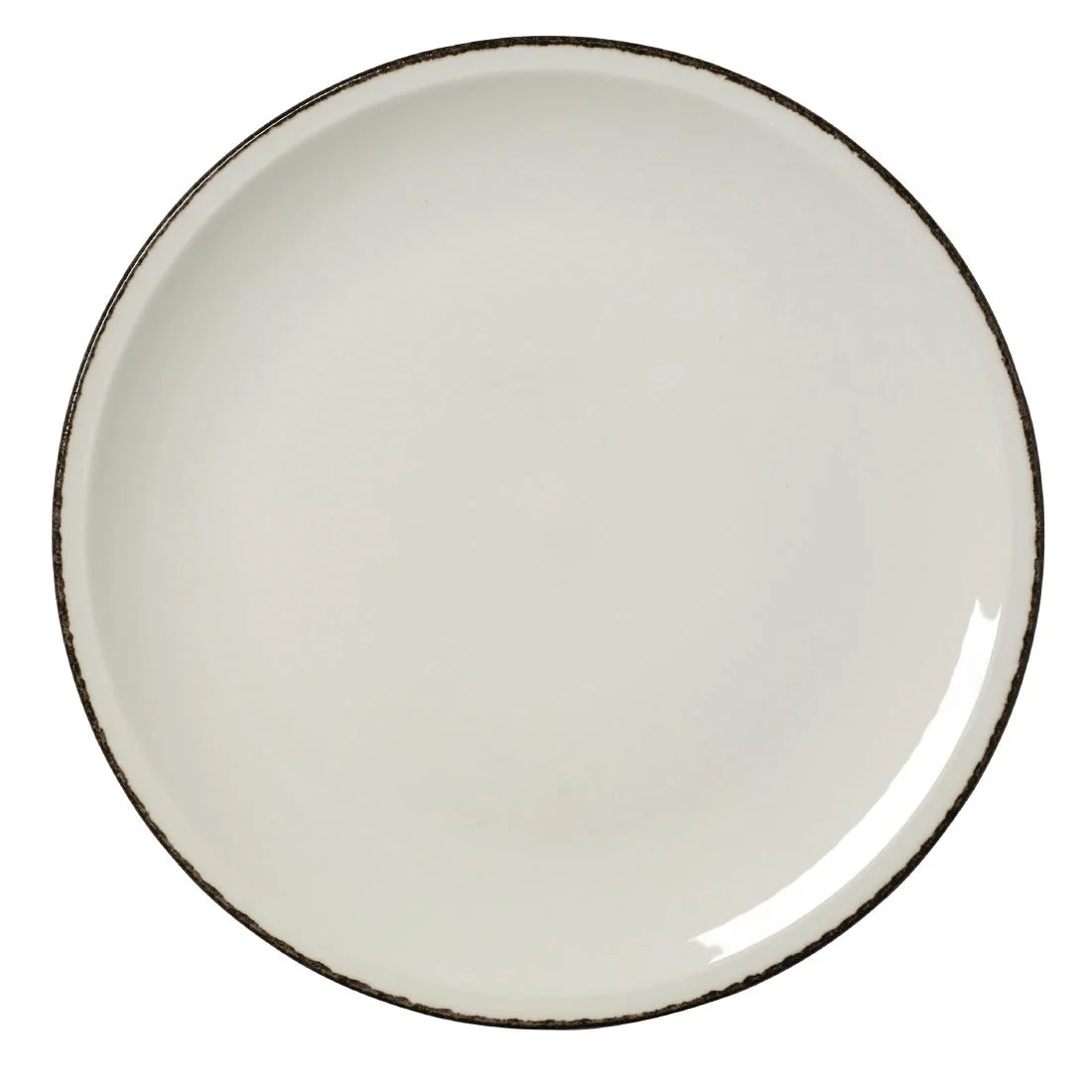 Steelite Charcoal Dapple Pizza Plates 315mm (6 Pack) - Image 1