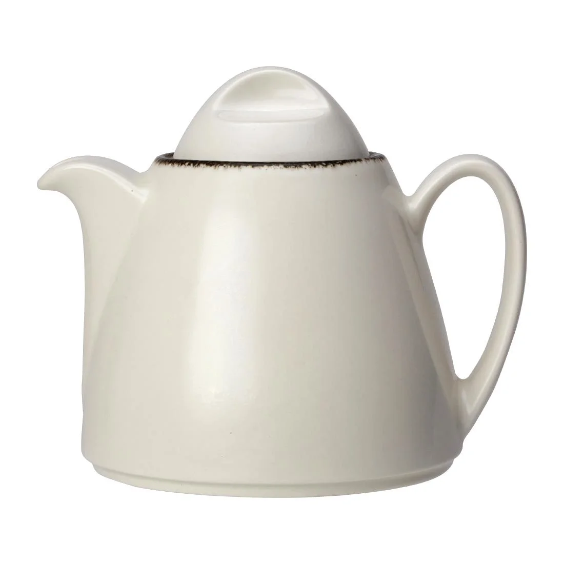 Steelite Charcoal Dapple Beverage Pots 12oz 350ml (6 Pack) - Image 1