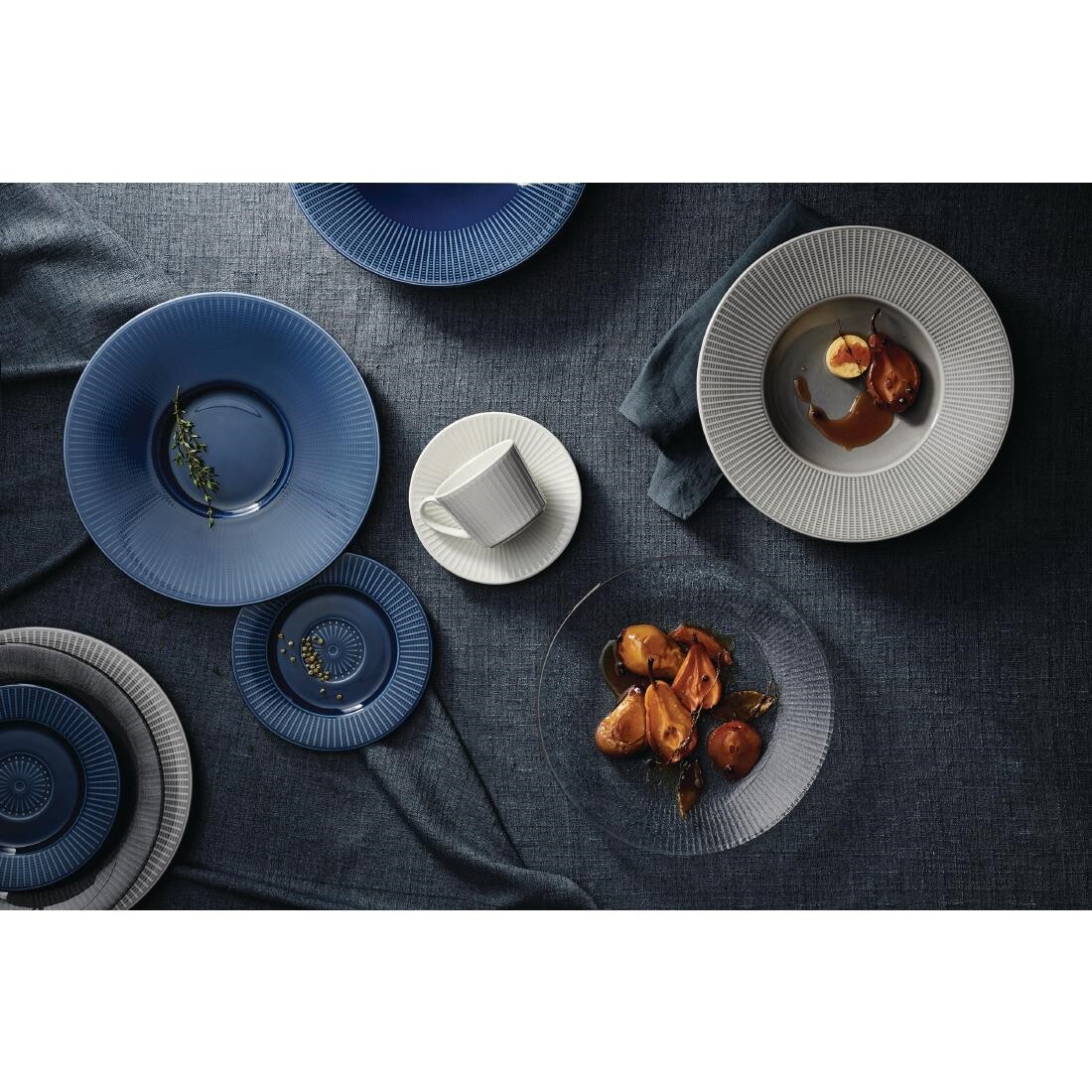 Steelite Willow Saucers 152.5mm