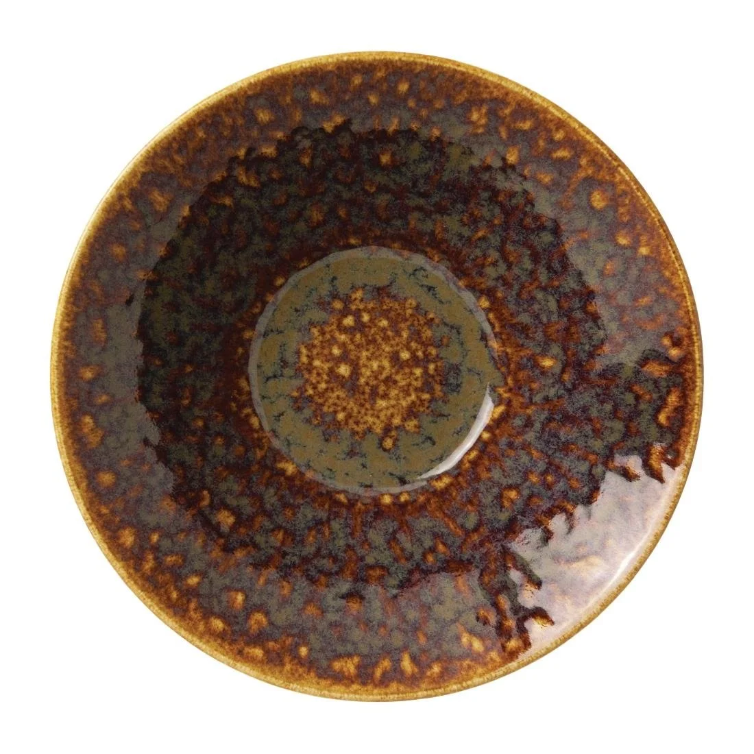 Steelite Vesuvius Essence Bowls Amber 203mm (12 Pack) - Image 1