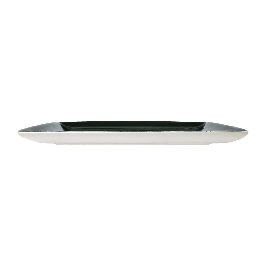 Steelite Vesuvius Square One Burnt Emerald 270x 270mm (12 Pack) - Image 2