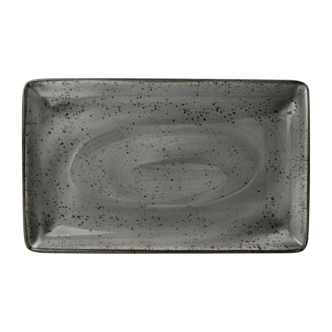 Steelite Smoke Rectangle One Trays 270 x 168mm (6 Pack) - Image 1