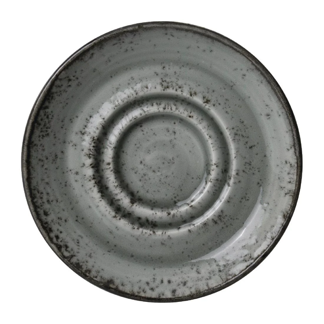 Steelite Smoke Saucers 125mm (12 Pack) - Image 1
