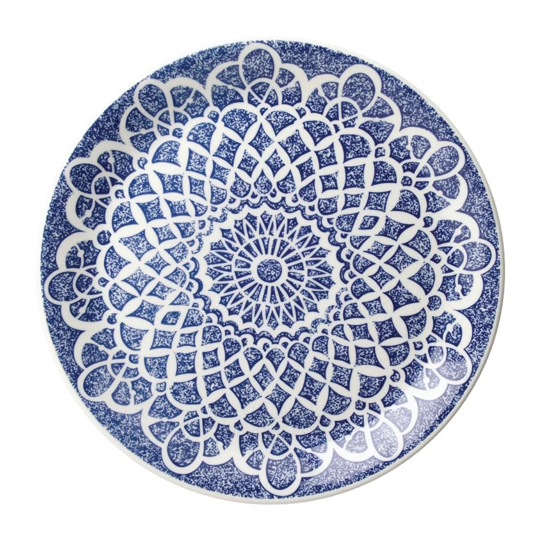 Steelite Ink Coupe Plates Nomad Blue 255mm (12 Pack) - Image 1