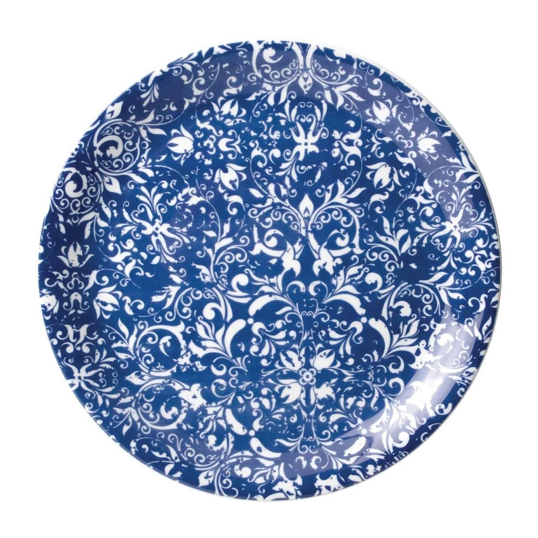 Steelite Ink Coupe Plates Legacy Blue 203mm (12 Pack)