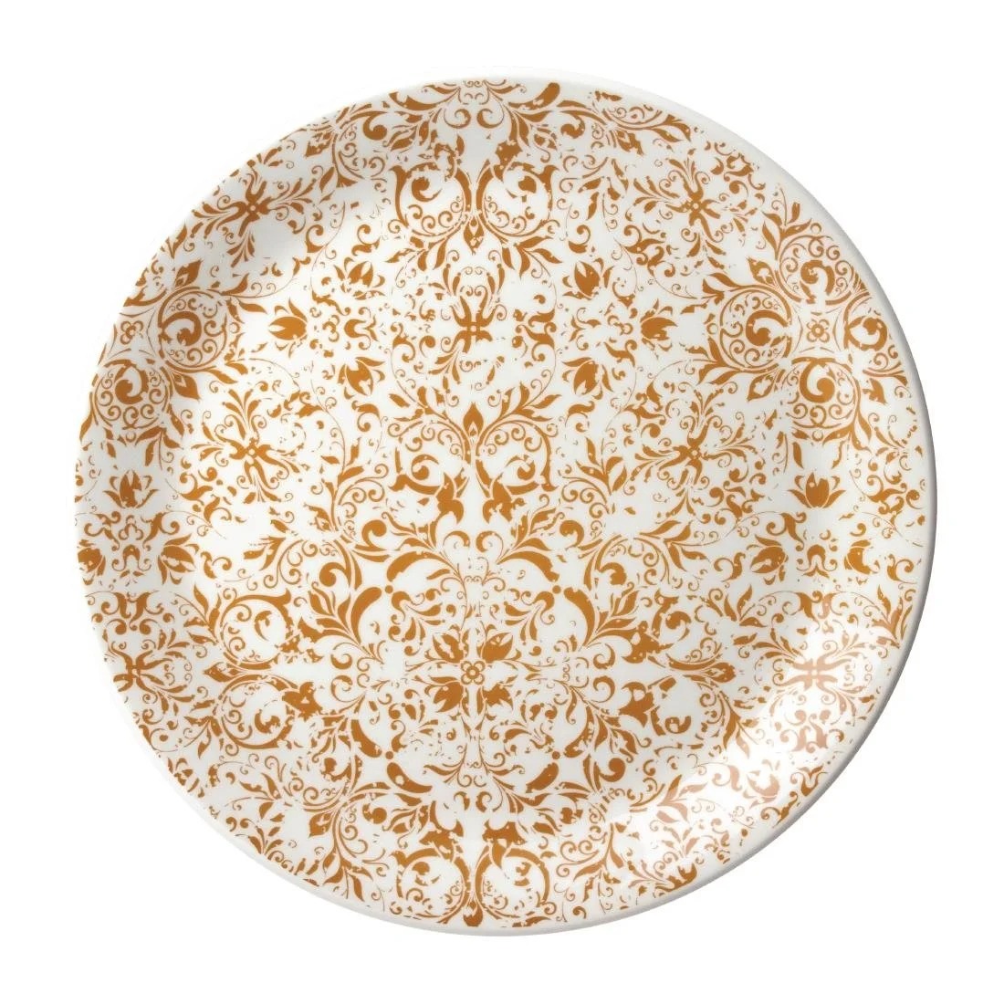 Steelite Ink Coupe Plates Legacy Ginger 255mm (12 Pack) - Image 1