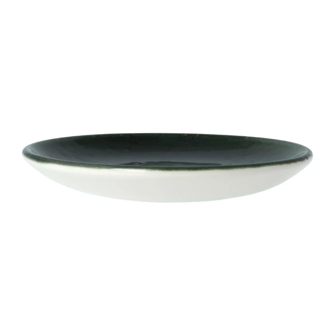 Steelite Vesuvius Burnt Emerald Saucers 125mm (12 Pack) - Image 2