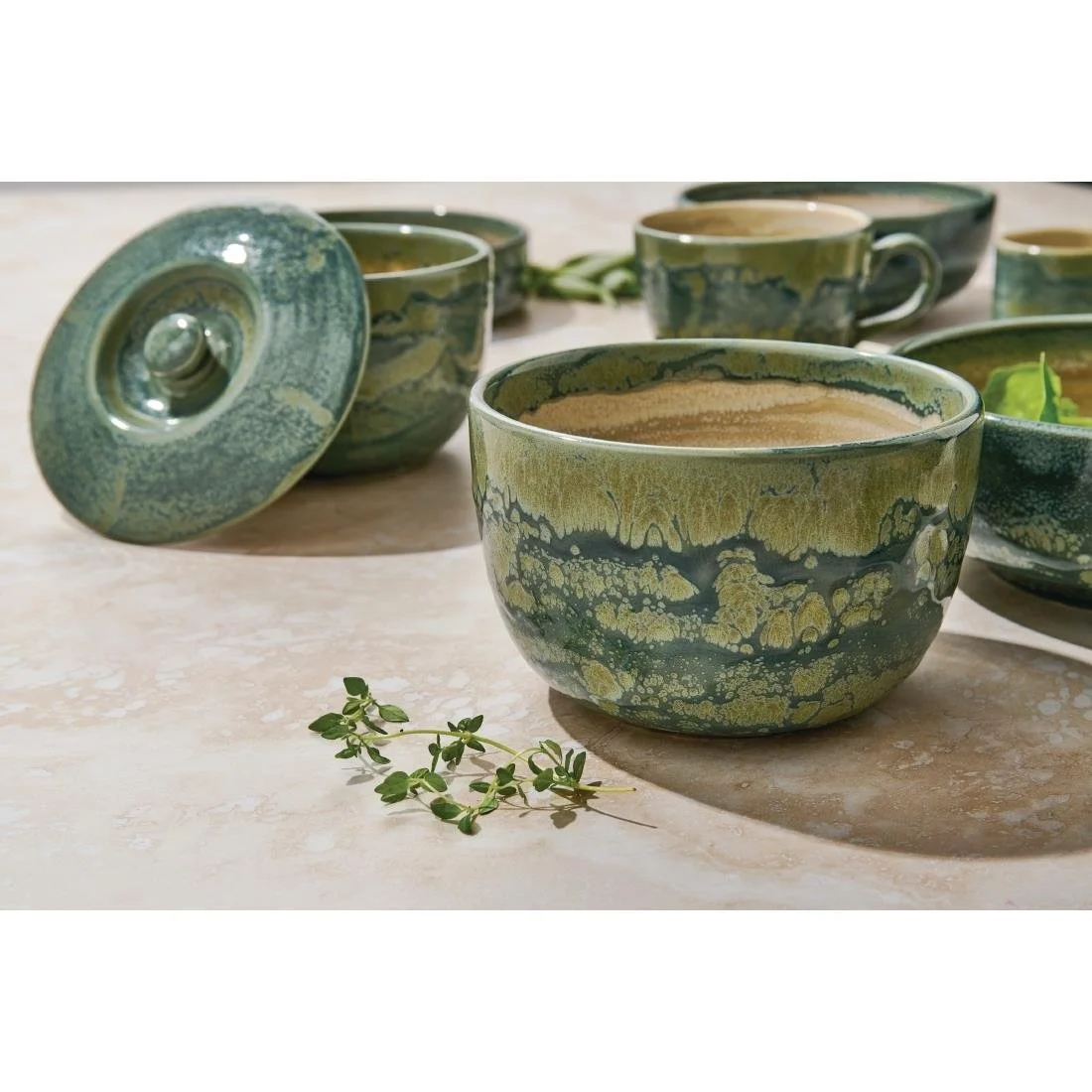 Steelite Aurora Revolution Jade Bowls 110mm (12 Pack) - Image 6