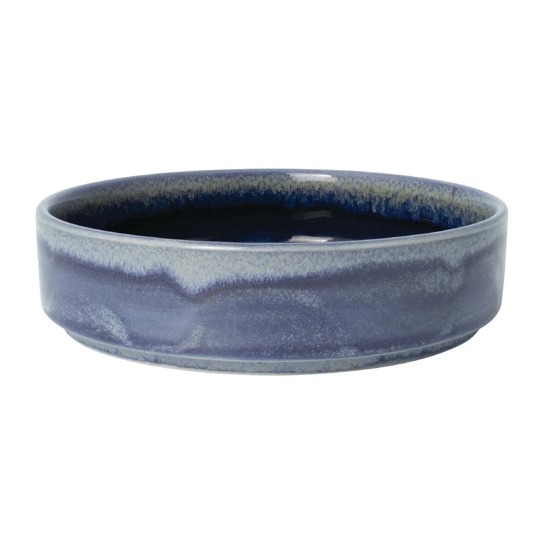 Steelite Aurora Vesuvius Round Stacking Trays Lapis 165mm (12 Pack) - Image 1