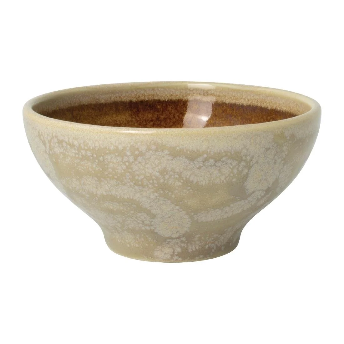 Steelite Aurora Vesuvius AmberTulip Bowls 103mm (12 Pack) - Image 1