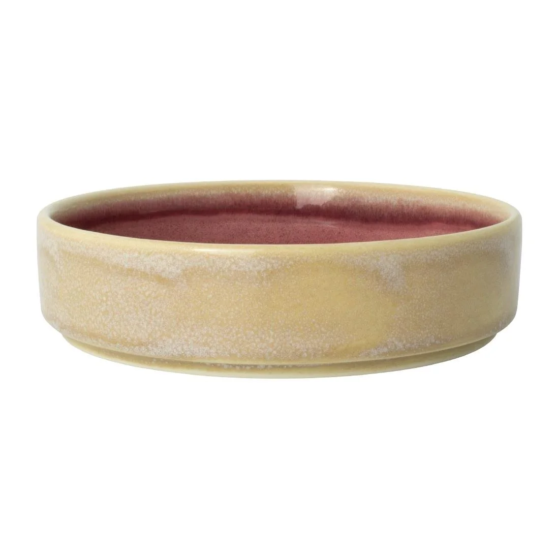 Steelite Aurora Vesuvius Rose Quartz Trays Round 165mm (12 Pack) - Image 1