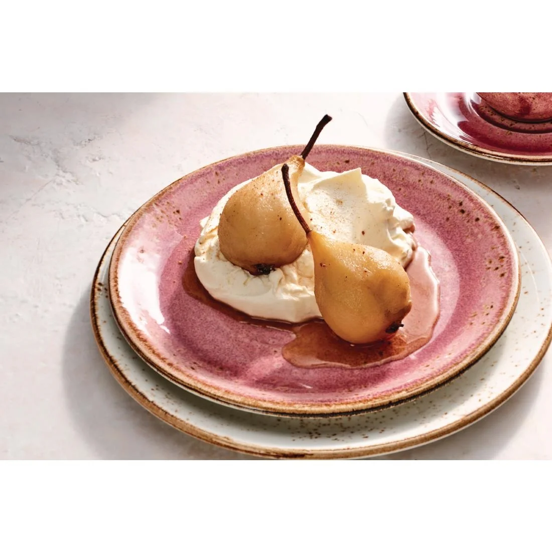 Steelite Craft Raspberry Plate Coupe 202.5mm (12 Pack) - Image 5