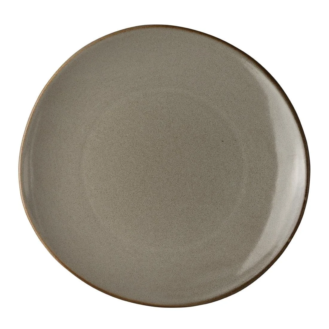 Robert Gordon Potters Collection Pier Organic Plates Brown 235mm (24 Pack) - Image 1