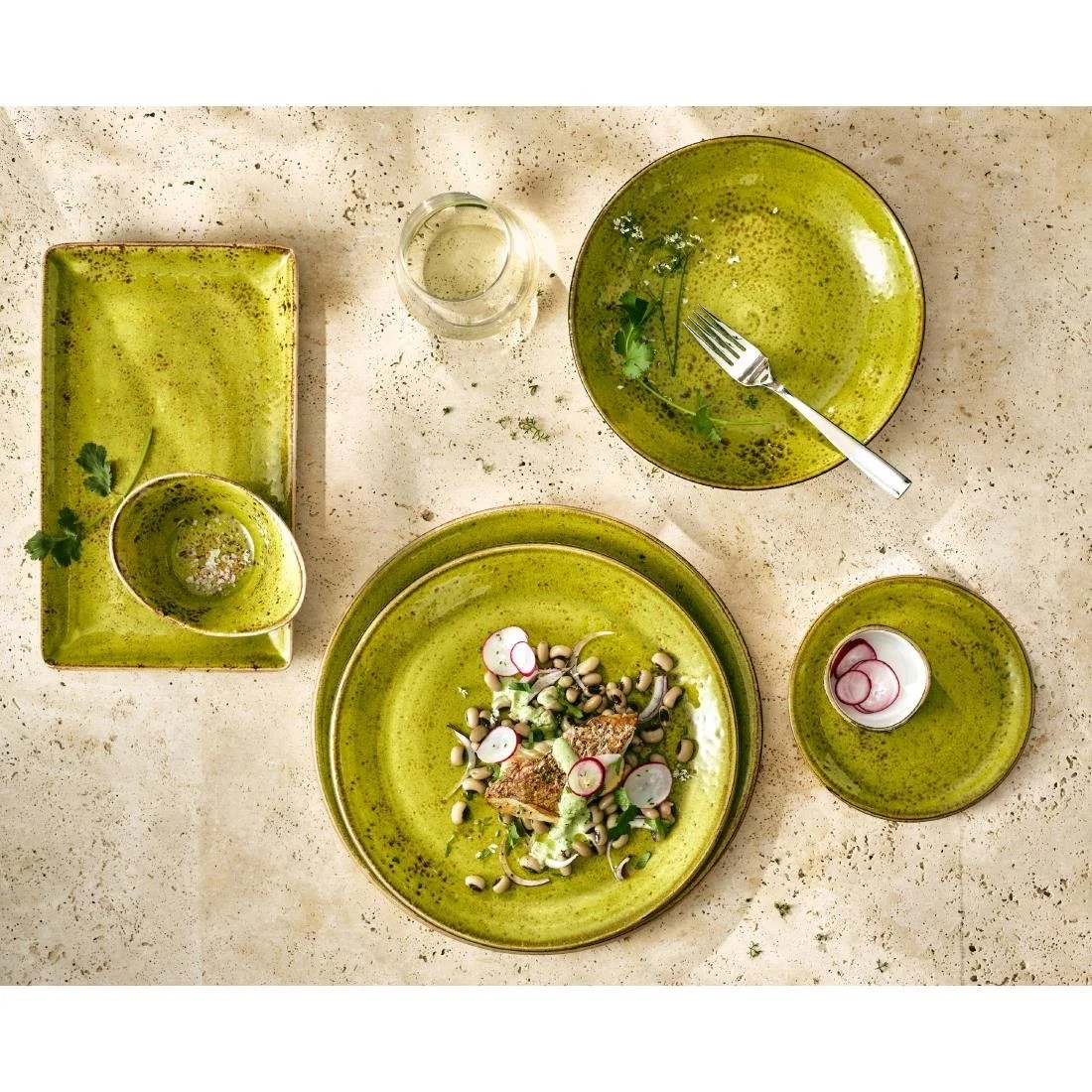 Steelite Craft Apple Coupe Plates 280mm (12 Pack) - Image 3