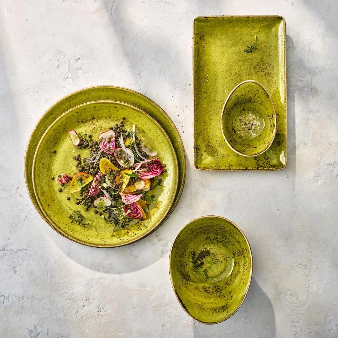 Steelite Craft Apple Coupe Plates 280mm (12 Pack) - Image 4