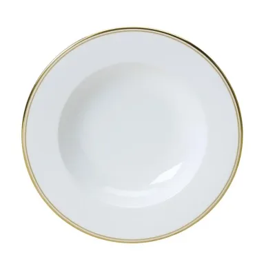 William Edwards Burnished Gold Classic Rim Bowls 220mm (12 Pack)