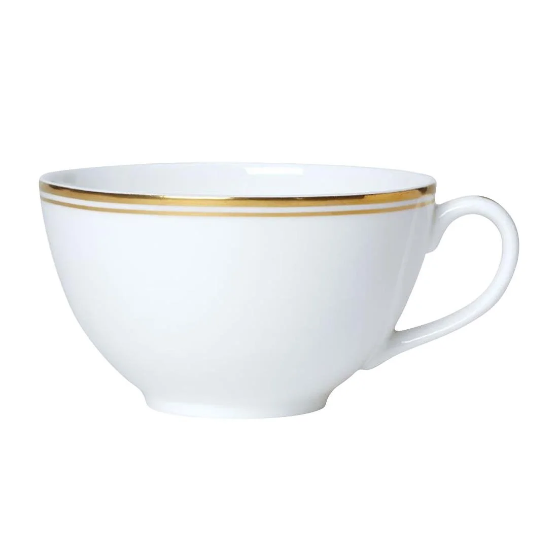 William Edwards Burnished Gold Tea For One Cups 260ml (12 Pack)