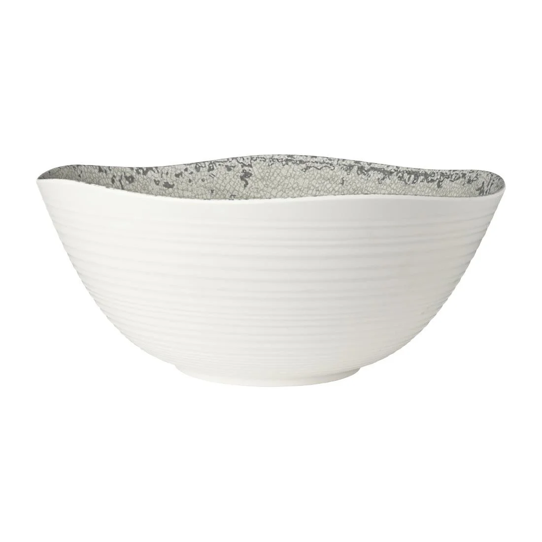 Steelite Pompeii Stone Large Round Bowls 413x 175mm (2 Pack) - Image 1