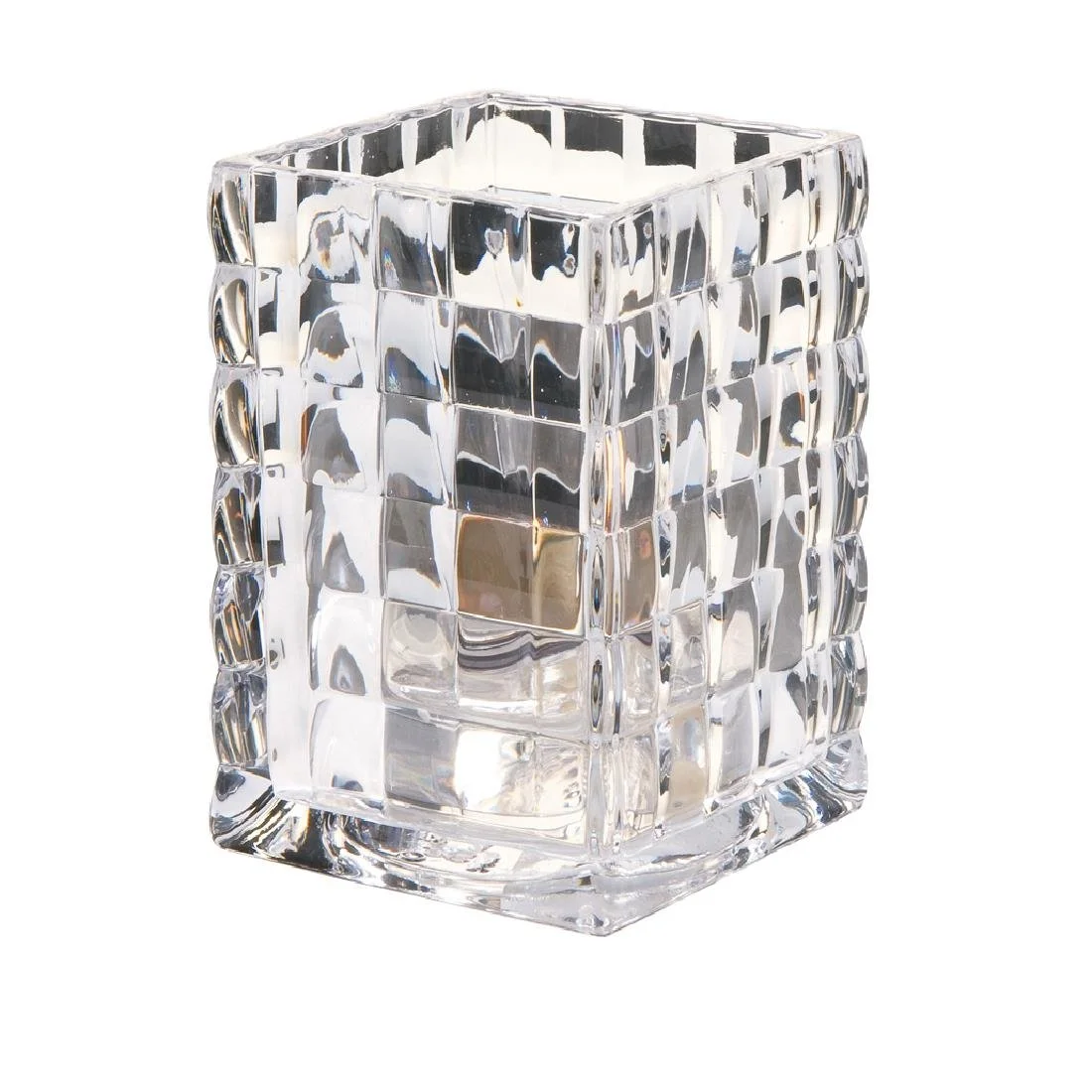 Hollowick Optic Block Clear Glasses Lamp 67mm x 95mm (6 Pack)