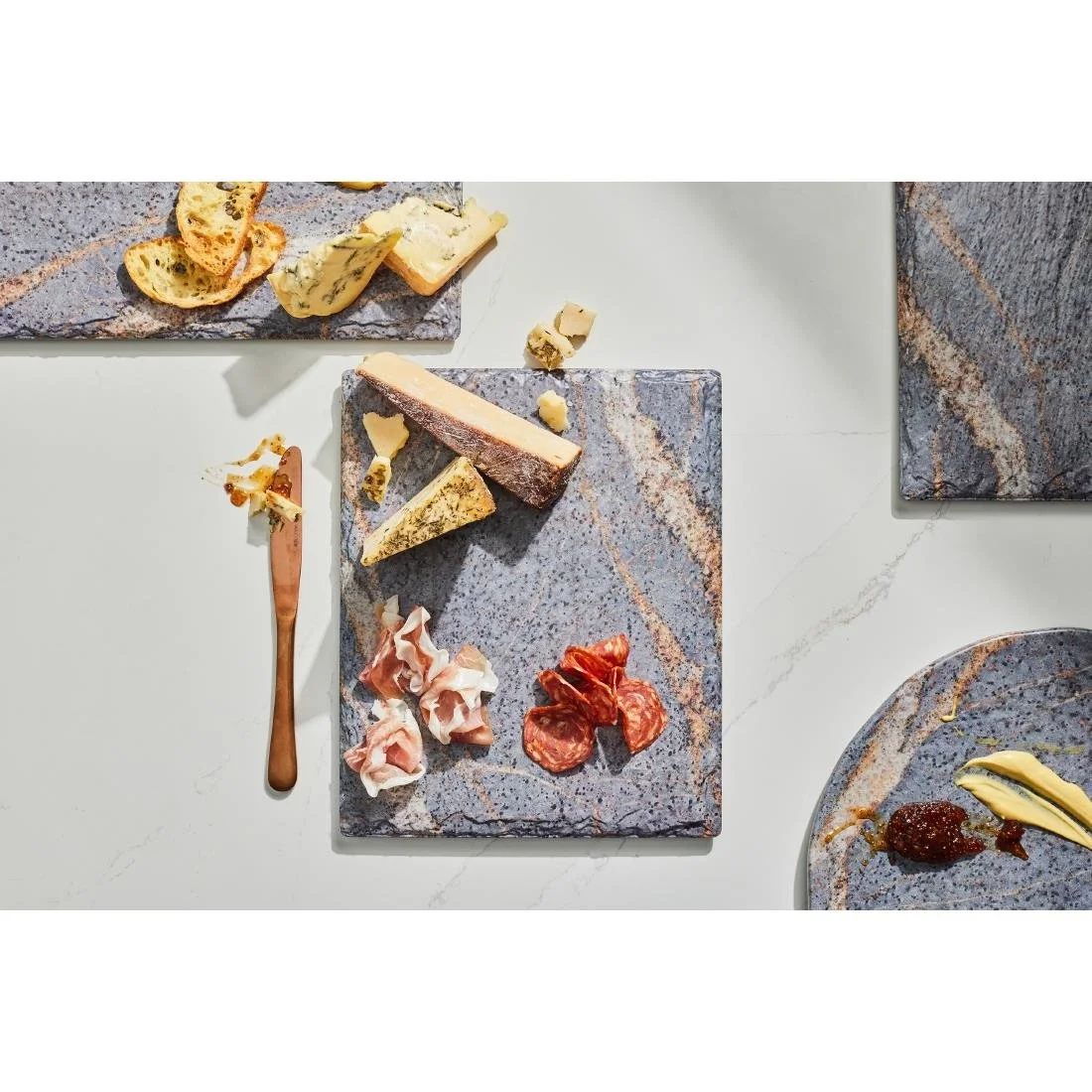 Steelite Quarry Round Platters 349mm (3 Pack) - Image 4