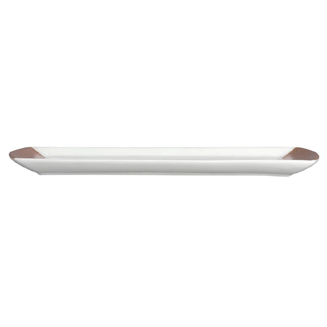 William Edwards Quanta Rectangular Trays White 340x150mm (12 Pack) - Image 2
