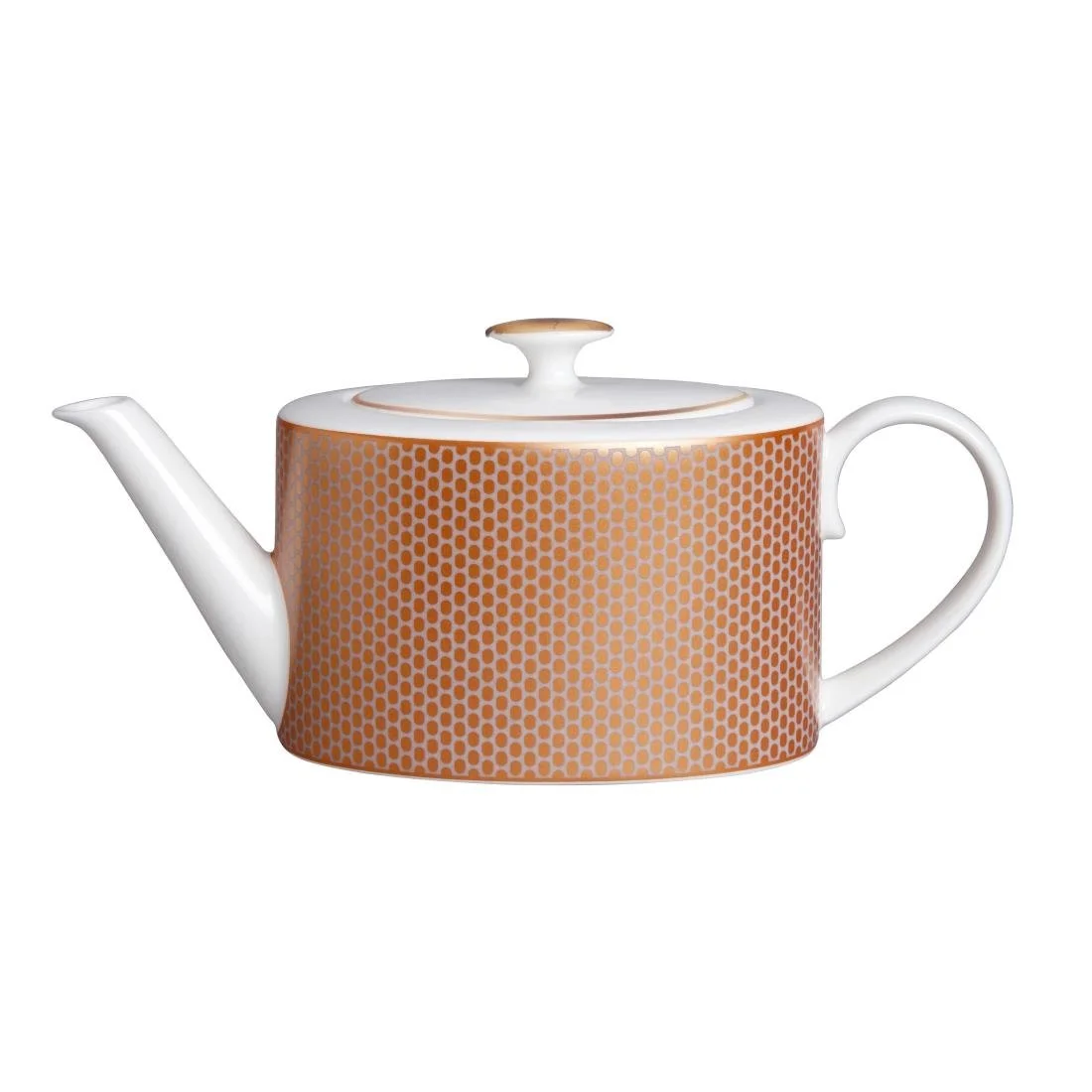 William Edwards Quanta 2-Cups Oval Teapots Coupe 550ml (6 Pack) - Image 1